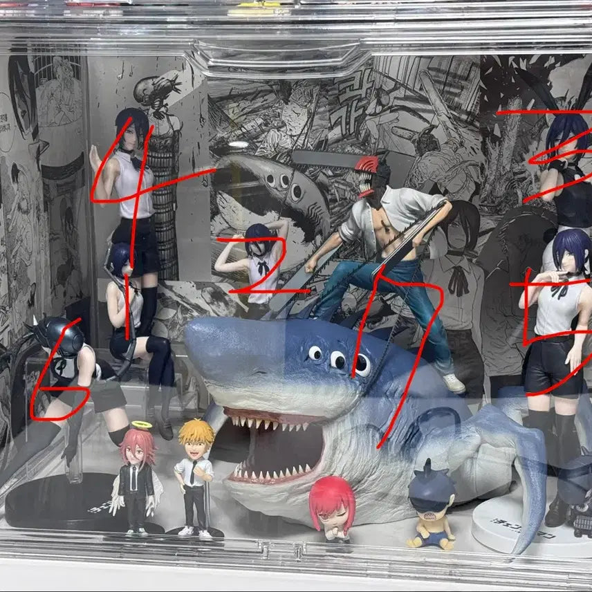 [BUNJANG] Chainsaw Man Lot - Various Figures (Najena, Beam, Denji) &amp; Ichiban Sho Prizes / 일괄 택포 45체인소맨 레제a,b상 빔덴지 라스트원 등등(이치방쇼)