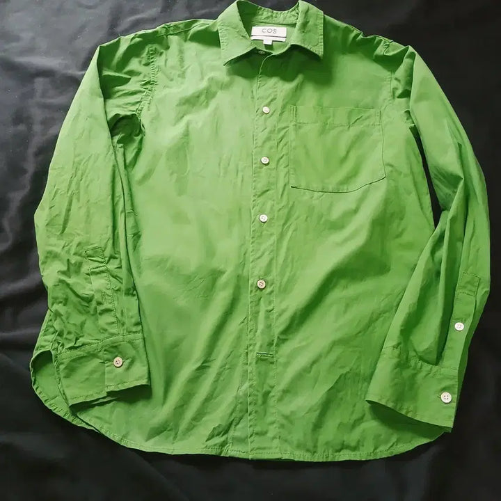 [BUNJANG] COS Oxford Shirt Green L-XL (105) / 젊은 감성의 COS(코스) 옥스포드 셔츠