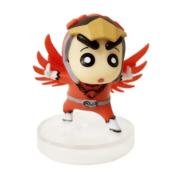 [BUNJANG] Crayon Shin-chan Power Rangers Shin-chan PVC/ABS Figure (Sealed) / [UY/미개봉] 4.6cm 짱구는못말려 파워레인저 짱구