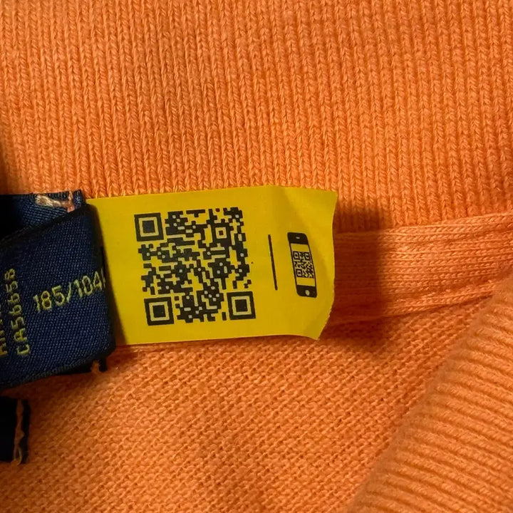 [BUNJANG] [정품 QR] 폴로 랄프로렌 반팔 카라티 XL / [정품 QR] 폴로 랄프로렌 반팔 카라티 XL