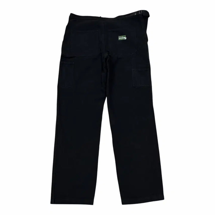 [SOLD OUT] 브레인데드 블랙 워시드 카펜터 트라우저 팬츠 바지 XL