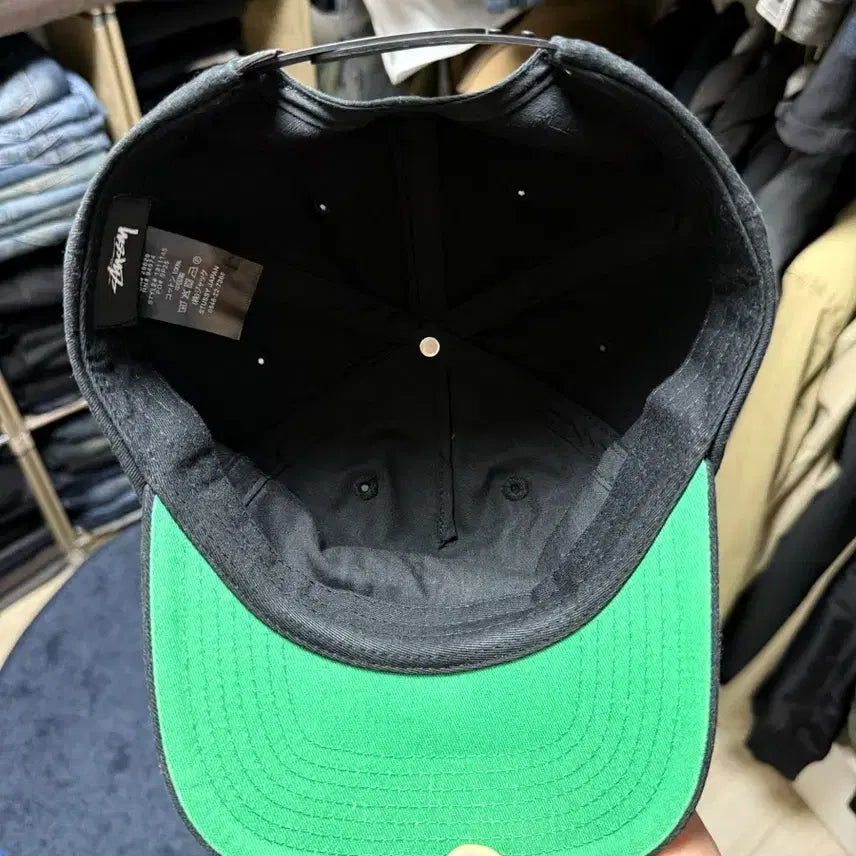 [BUNJANG] 스투시 STUSSY 블랙 볼캡 / 스투시 STUSSY 블랙 볼캡