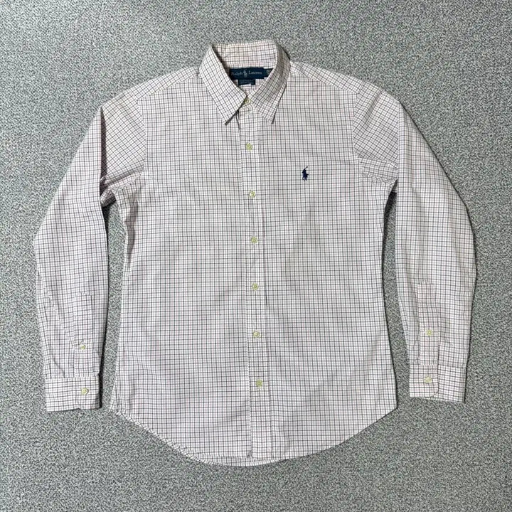 [BUNJANG] Polo Ralph Lauren Custom Fit Checkered Shirt / 폴로 랄프로렌 커스텀핏 체크 셔츠 100