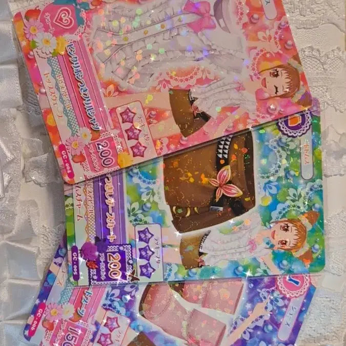 [BUNJANG] Aikatsu! Ichigo, Ran, Aoi Premium Coord Set / 아이카츠 일판 굿코디 일괄 아이엠스타 프레 프리미엄 이치고 란 아오이