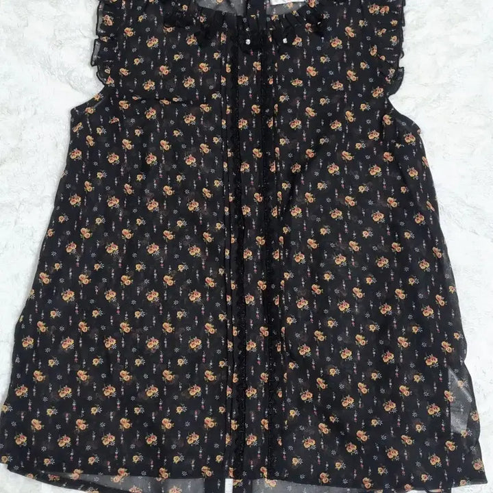 [BUNJANG] Axes Femme Floral Chiffon Blouse / 일본 빈티지 일브엑시즈팜 axes femme 플로럴 쉬폰 블라우스
