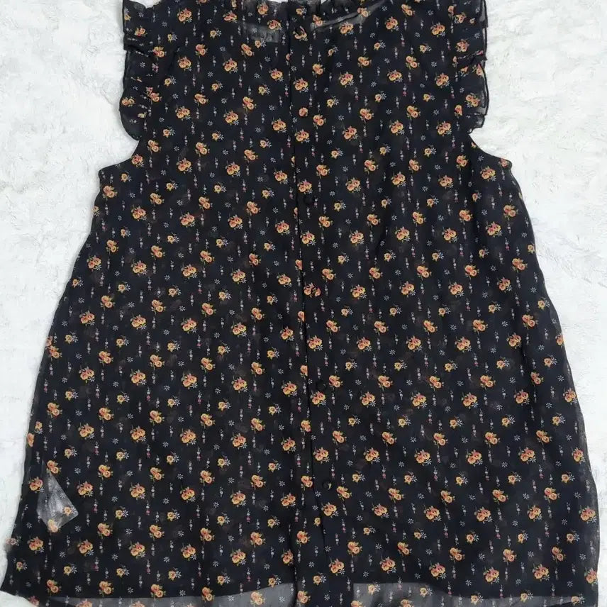 [BUNJANG] Axes Femme Floral Chiffon Blouse / 일본 빈티지 일브엑시즈팜 axes femme 플로럴 쉬폰 블라우스
