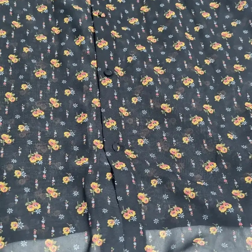 [BUNJANG] Axes Femme Floral Chiffon Blouse / 일본 빈티지 일브엑시즈팜 axes femme 플로럴 쉬폰 블라우스