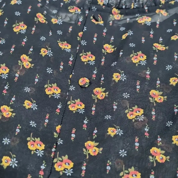 [BUNJANG] Axes Femme Floral Chiffon Blouse / 일본 빈티지 일브엑시즈팜 axes femme 플로럴 쉬폰 블라우스
