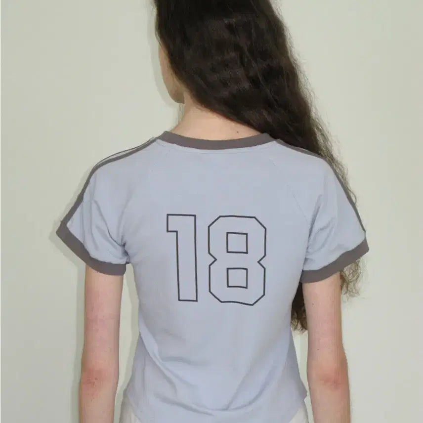 [BUNJANG] Partimento Women Sky Ringer Short Sleeve T-shirt / 파르티멘토우먼 스카이 링거 반팔티