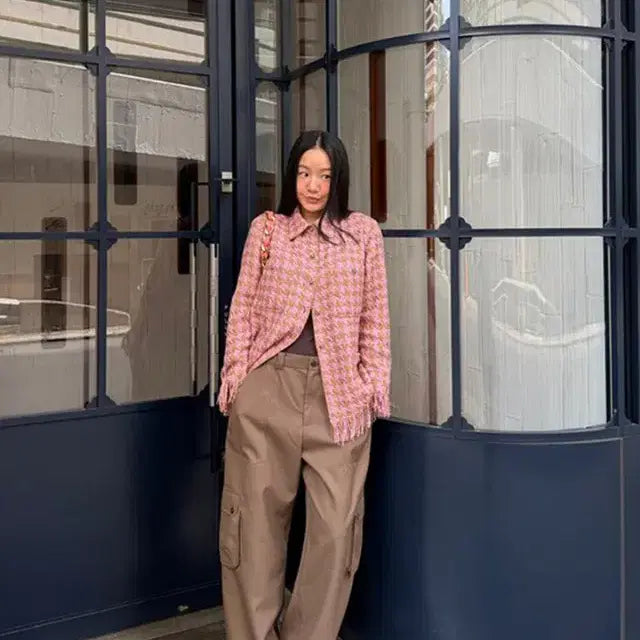 [BUNJANG] Kim Mongkey Many More Mong Ice Wool Cargo Pants Brown / [새상품] 김몽키 매니모어몽 아이스울 카고팬츠 브라운 벌륜팬츠 사이즈조절