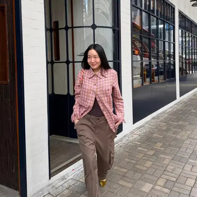 [BUNJANG] Kim Mongkey Many More Mong Ice Wool Cargo Pants Brown / [새상품] 김몽키 매니모어몽 아이스울 카고팬츠 브라운 벌륜팬츠 사이즈조절