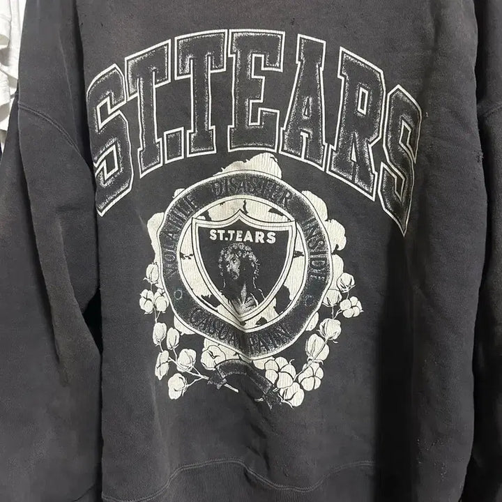 [BUNJANG] Saint Michael x Denim Tears Sweatshirt XL / 생미카엘 x 데님티어스 스웻셔츠 XL 세인트 미카엘
