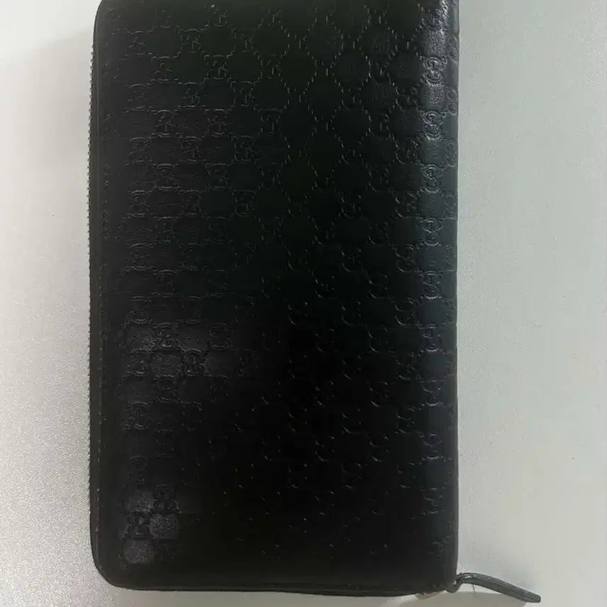 [BUNJANG] Gucci Microguccissima Black Long Wallet / 구찌 마이크로시마 블랙 장지갑