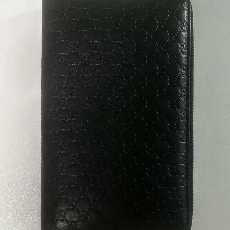 [BUNJANG] Gucci Microguccissima Black Long Wallet / 구찌 마이크로시마 블랙 장지갑