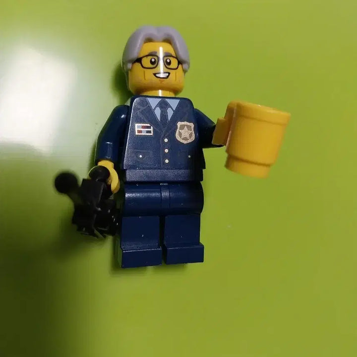 [BUNJANG] Lego Wheeler Police Station Minifigure / 레고 휠러 경찰서장 미니피겨
