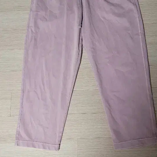 [BUNJANG] Purple Cotton Blend Jogger Pants / 새상품))  연보라색 면혼방 조거팬츠 새상품