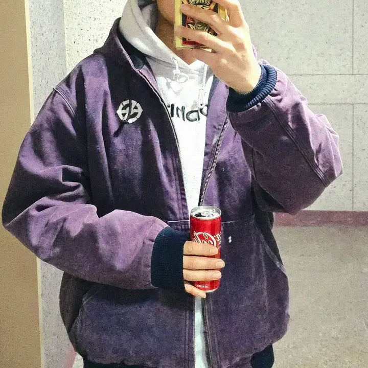 [BUNJANG] Carhartt J140 Dioxide Purple Active Jacket (XL) / 요새날씨에 딱-칼하트 j140 -dioxide purple -xl