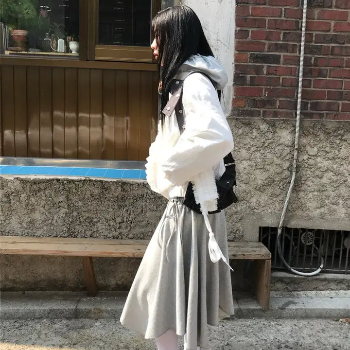 [BUNJANG] HBD Frill Zip-up Jacket / 히피디피 프릴집업