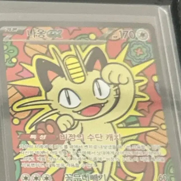[BUNJANG] Pokemon Meowth SAR Card Set / 포켓몬카드 나옹sar팝니다(나옹rr두장포함)