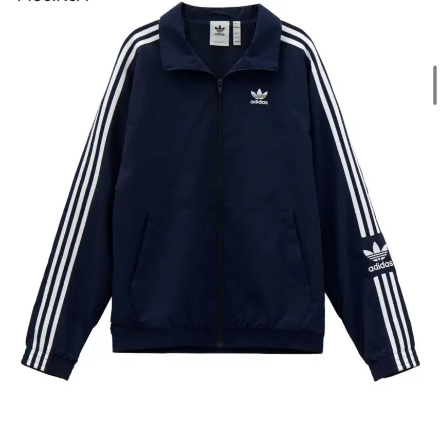 [BUNJANG] Adidas Lock Up Track Top Windbreaker Navy / 아디다스 락업 트랙탑 바람막이 네이비 (나이트인디고)