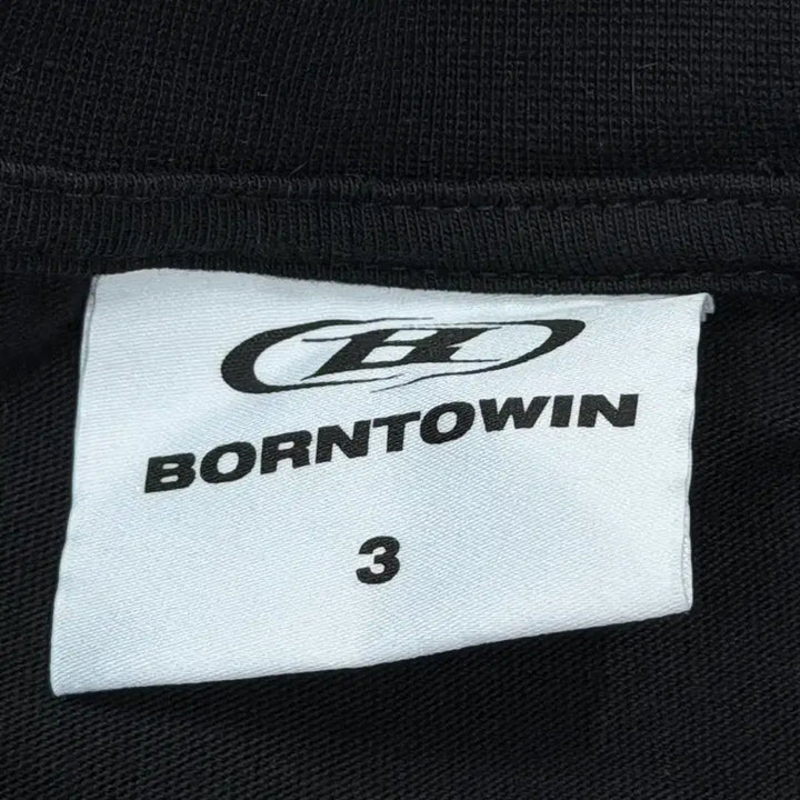 [BUNJANG] Born to Win Raiseborn Oversized T-shirt Black / 본투윈 레이즈본 오버핏 반팔티 블랙 3