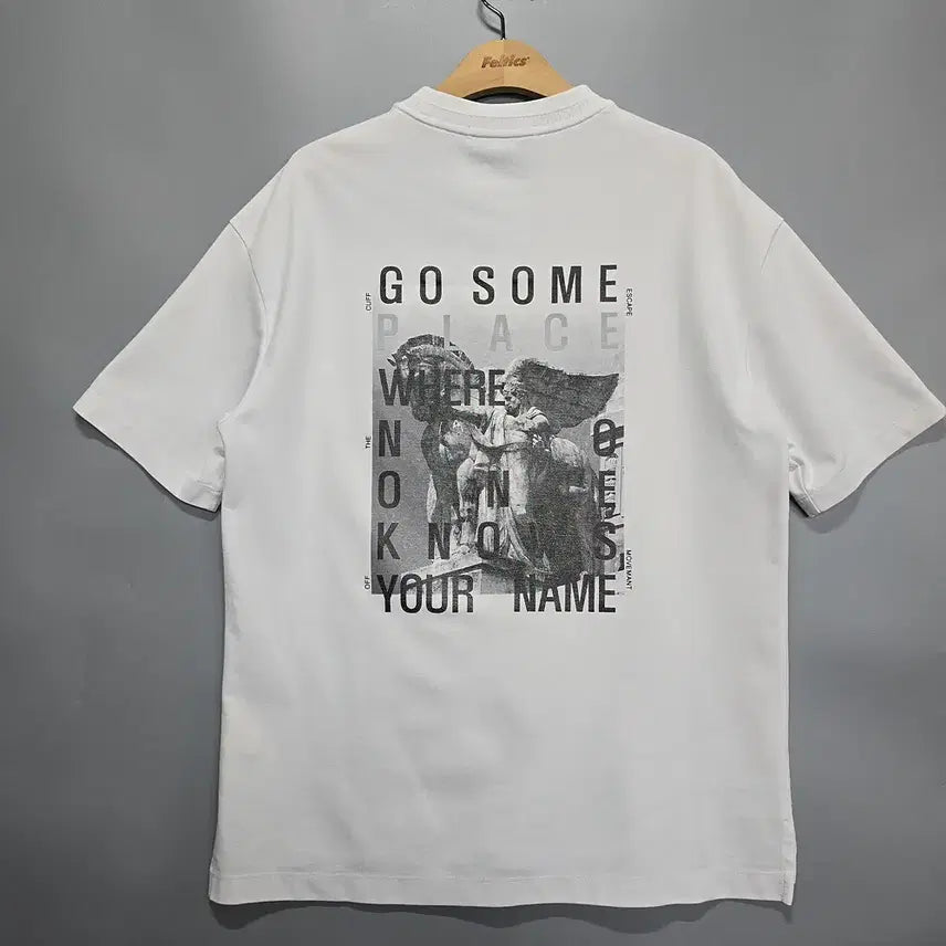 [BUNJANG] ZIO SONGZIO Graphic Short Sleeve T-shirt / 지오송지오 그래픽 반팔 티셔츠 95