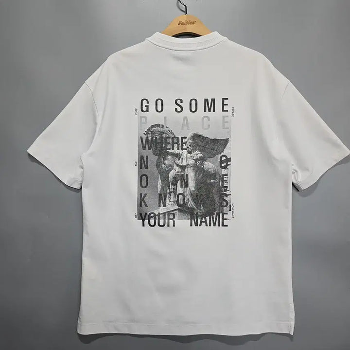 [BUNJANG] ZIO SONGZIO Graphic Short Sleeve T-shirt / 지오송지오 그래픽 반팔 티셔츠 95