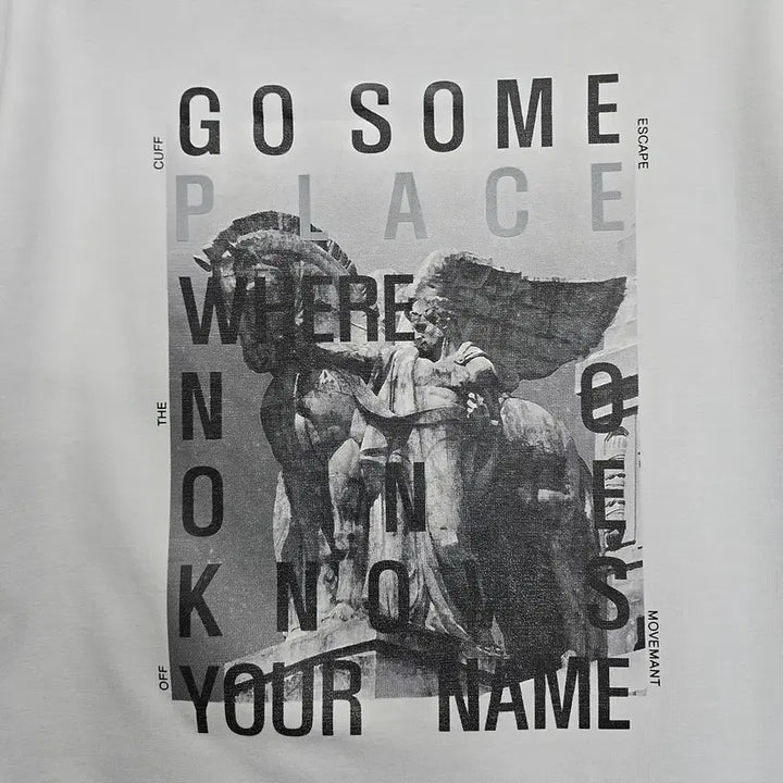 [BUNJANG] ZIO SONGZIO Graphic Short Sleeve T-shirt / 지오송지오 그래픽 반팔 티셔츠 95