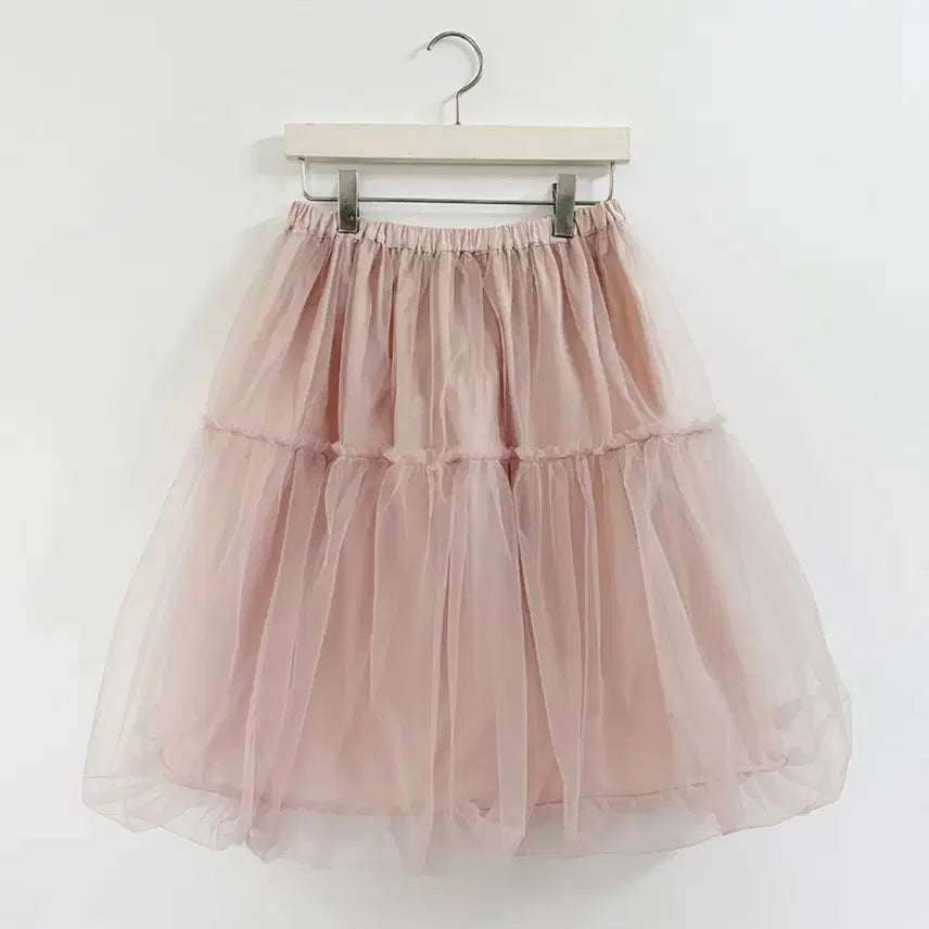 [SOLD OUT] 밀크코코아 로즈미스트 튤스커트