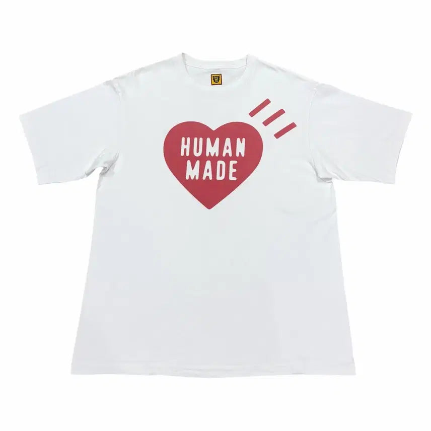 [BUNJANG] Human Made Daily Date Short Sleeve T-shirt / 휴먼메이드 데일리 날짜 반팔티 화이트 L