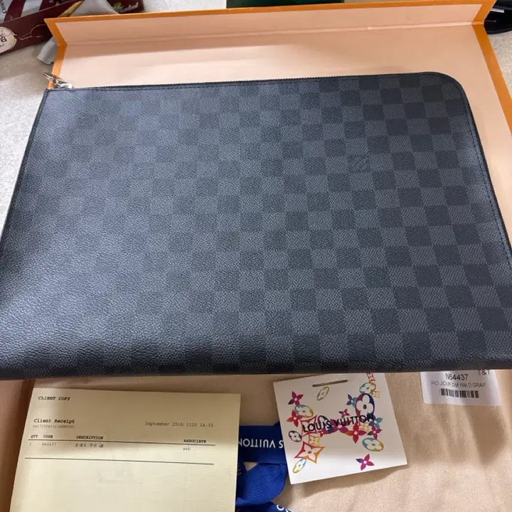 [BUNJANG] Louis Vuitton Pochette Jour GM Damier Clutch / 루이비통 포쉐트 주르 GM 다미에 클러치 판매합니다.
