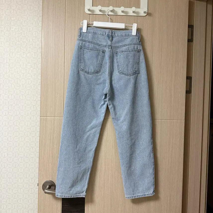 [BUNJANG] SunnyLike Light Wash Denim Wide Pants / 써니라이크 연청 데님 와이드 팬츠