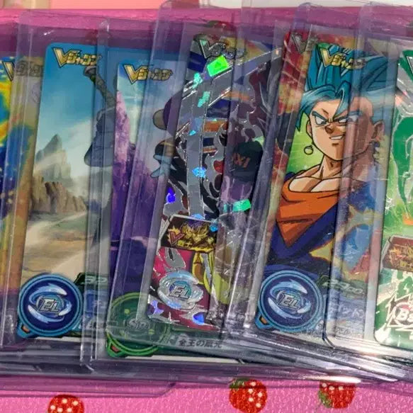[BUNJANG] Super Dragon Ball Heroes V Jump Promo Card Bundle Set / 슈퍼 드래곤볼 히어로즈 V점프 프로모 손오공 베지터 브로리 9장 일괄