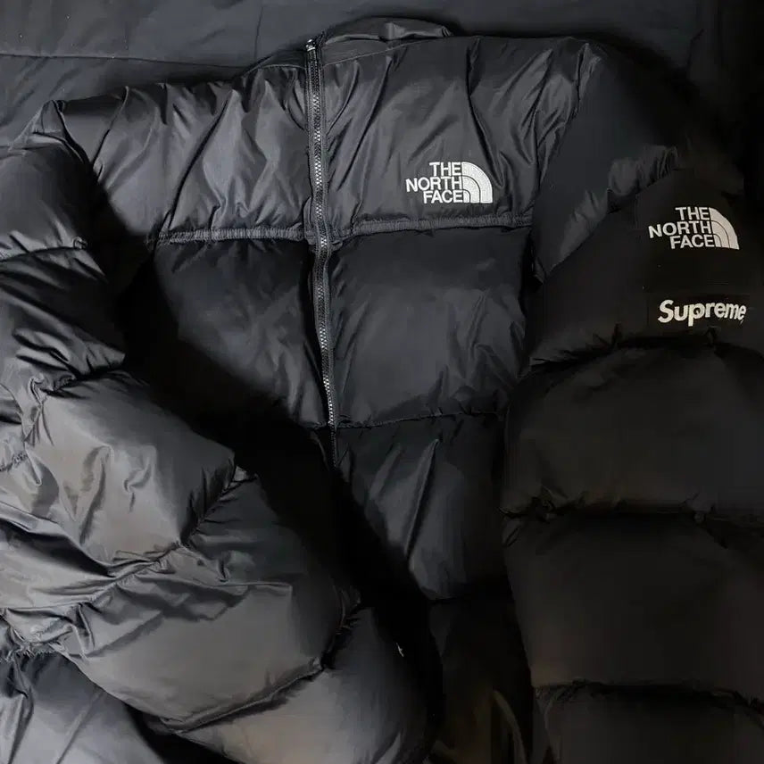 [BUNJANG] Supreme X The North Face Nuptse Jacket Black XL / 슈프림 X 노스페이스 눕시 자켓 블랙 XL 24ss