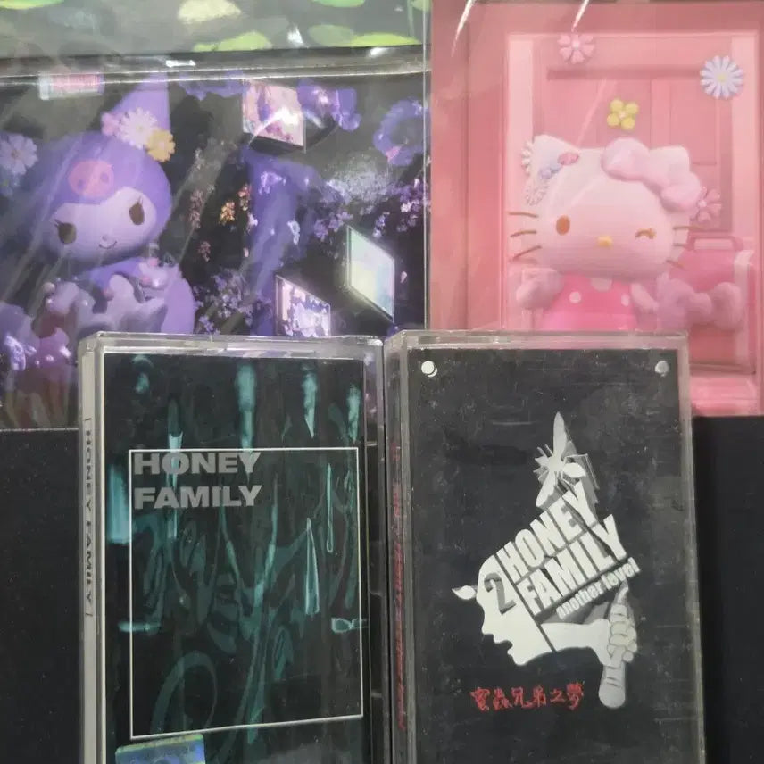 [BUNJANG] Honey Family Cassette Tape Bundle Set / [일괄] 허니패밀리 카세트 테이프 2종 특가