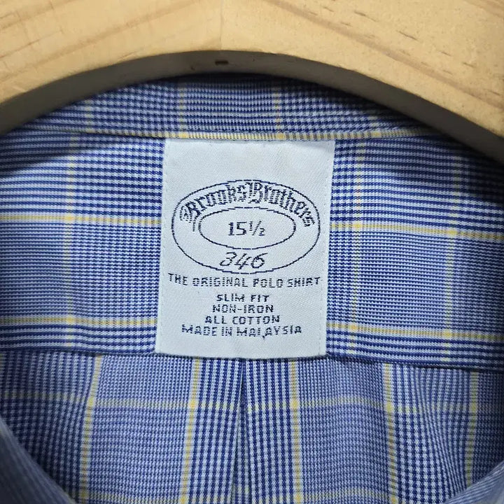[BUNJANG] 브룩스 브라더스(Brooks Brothers) 슬림핏 체크 셔츠 100 / 브룩스 브라더스(Brooks Brothers) 슬림핏 체크 셔츠 100
