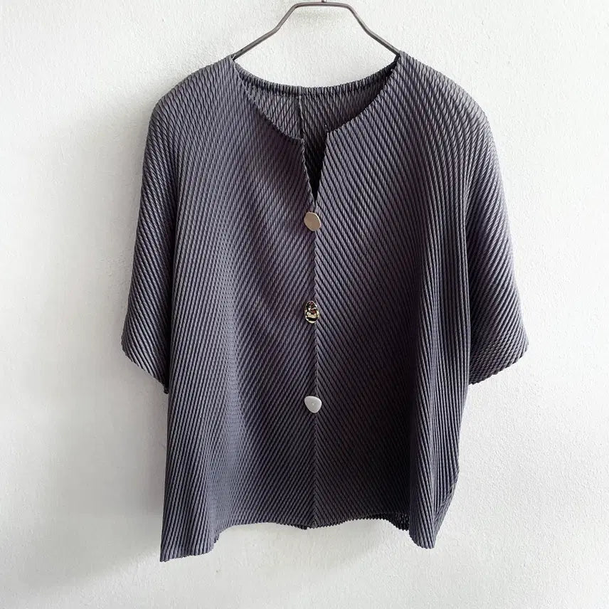 [SOLD OUT] 프리) 플리츠 티셔츠