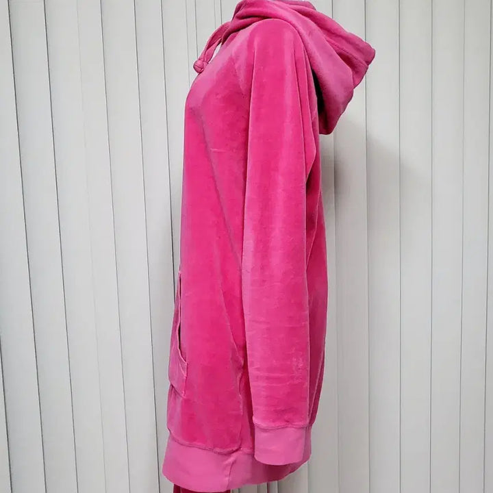 [SOLD OUT] Juicy 로즈 벨루어 후드 상하세트 (xs)