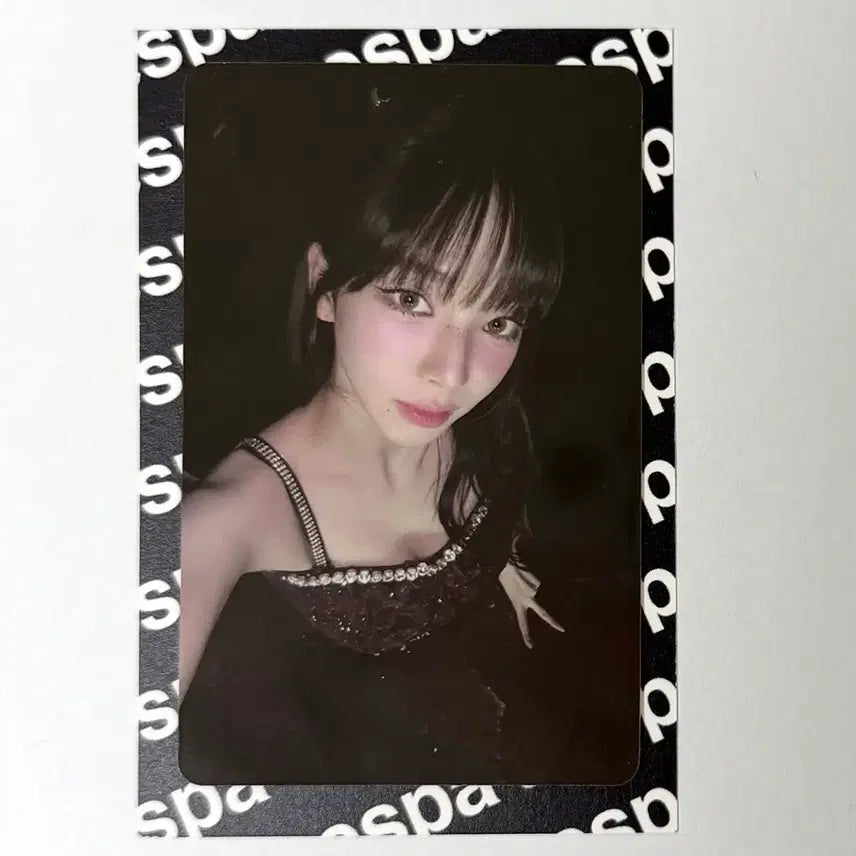 [BUNJANG] Aespa Karina Whiplash Speed Version KMS Lucky Draw Photocard / 에스파 카리나 위플래시 speed 스피드 kms 럭키드로우 포카