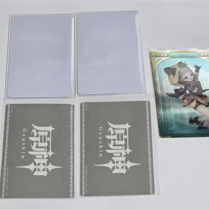 [BUNJANG] Genshin Impact Cyno Card Set / 원신 카페 사이노 카드 세트 (사유/닐루/사이노/도리)
