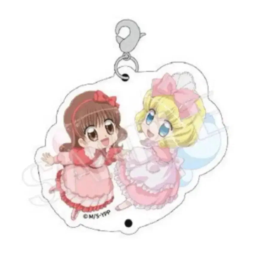 [BUNJANG] Dreaming Pastry Chef Strawberry Vanilla Acrylic Charm Keychain / 꿈빛파티시엘 팝업 미니 아크릴 챰 키링 딸기 바닐라