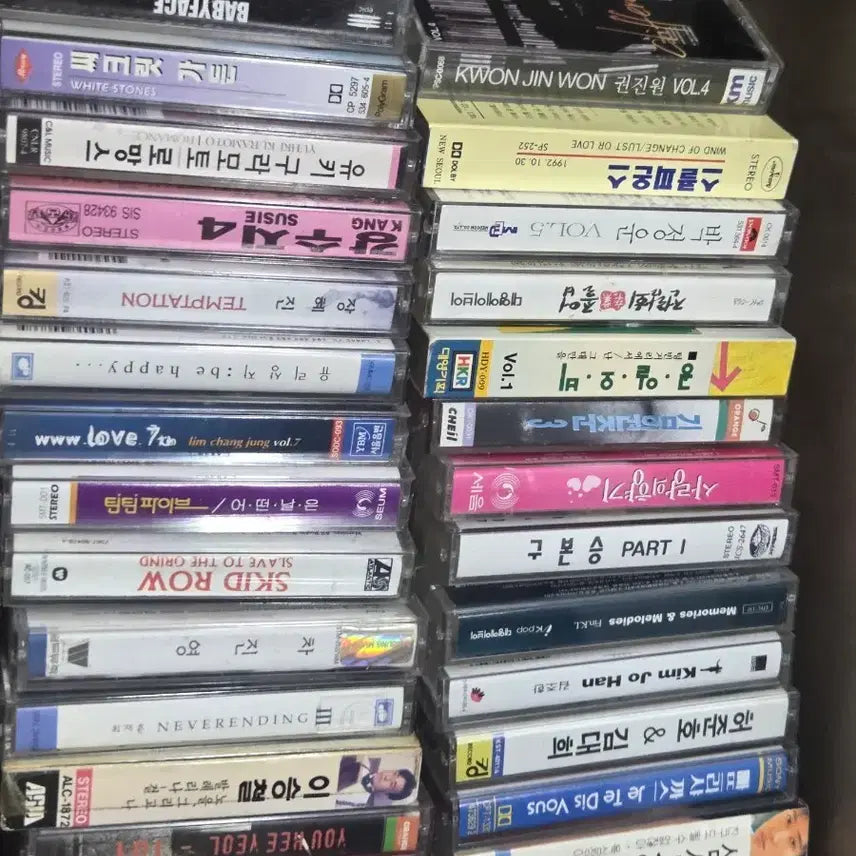 [BUNJANG] 29pc Korean/Pop Cassette Tape Bundle / [특가] 29개 카세트 가요/팝 카세트 테이프 모음 특가 카세트테잎
