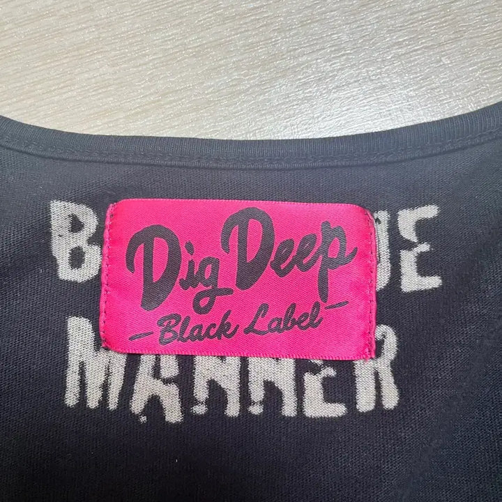 [BUNJANG] DIG DEEP T-Shirt / DIG DEEP 반팔 티셔츠