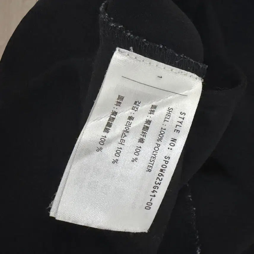 [BUNJANG] Eland Black Short Sleeve Shirt Dress / 이랜드 블랙 반팔 셔츠 원피스