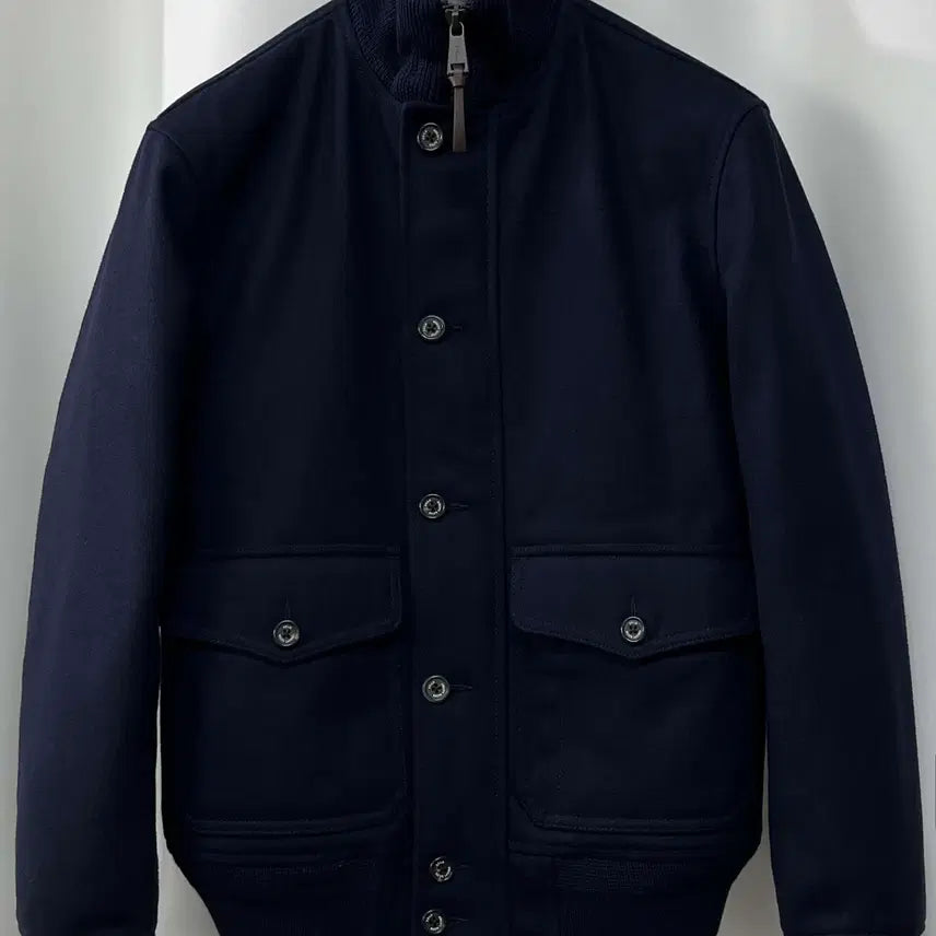 [BUNJANG] Polo Ralph Lauren A-1 Aviator Wool Down Flight Bomber Jacket / 폴로 랄프로렌 A-1 에비에이터 울다운 플라이트 보머 자켓