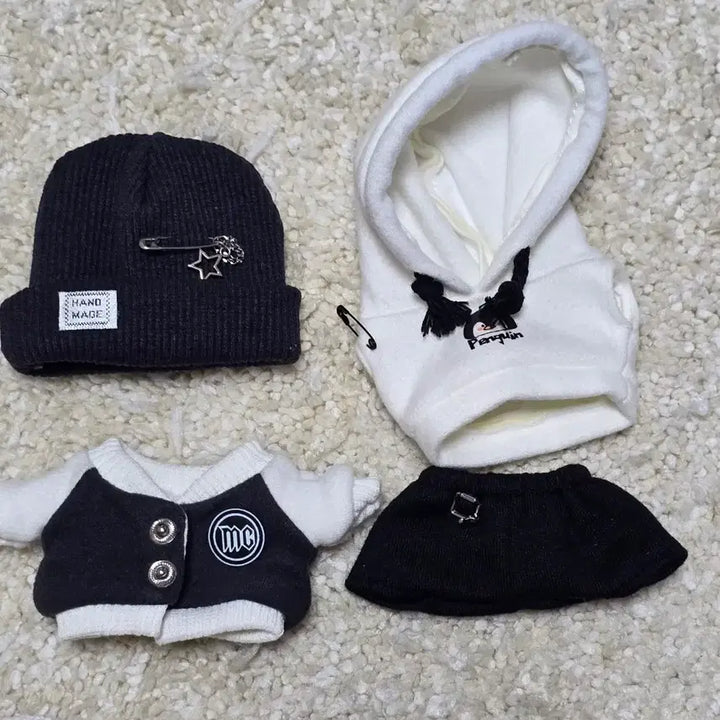 [SOLD OUT] 10cm 인형옷 캐주얼 블랙