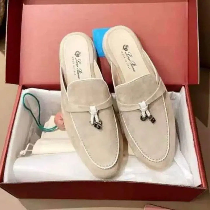 [BUNJANG] Loro Piana Mules Beige 38 / 로로피아나 뮬 베이지 38