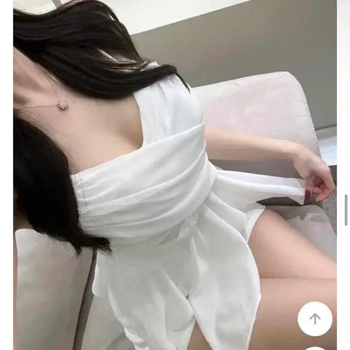 [BUNJANG] Frill Blouse / 탑 프릴 블라우스