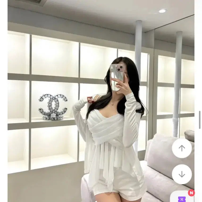 [BUNJANG] Frill Blouse / 탑 프릴 블라우스