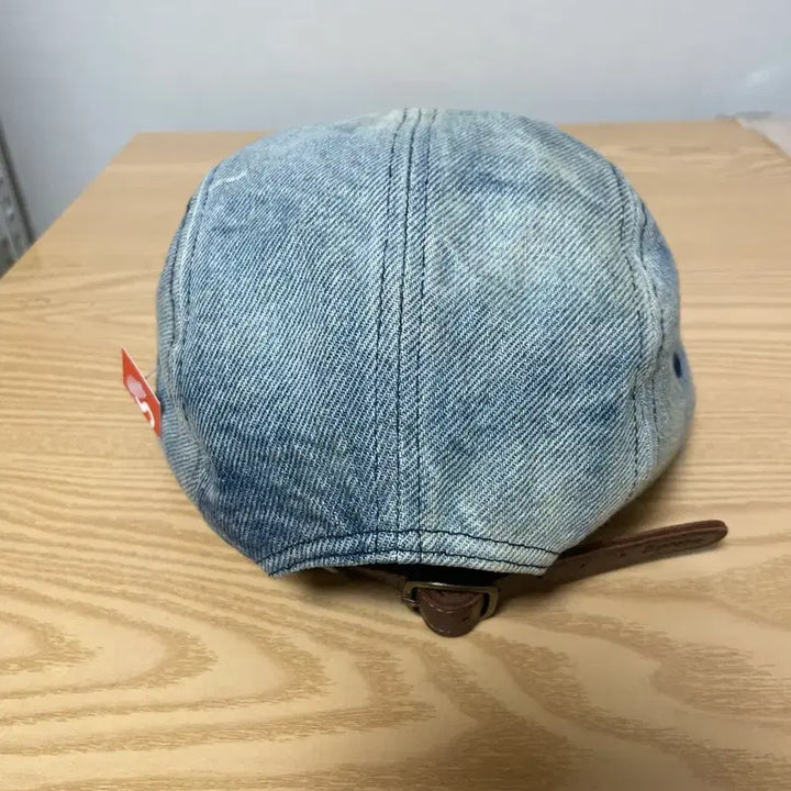 [BUNJANG] Supreme Washed Chino Camp Cap - Dirty Indigo / (새상품) 슈프림 워시드 치노 캠프캡 더티 인디고